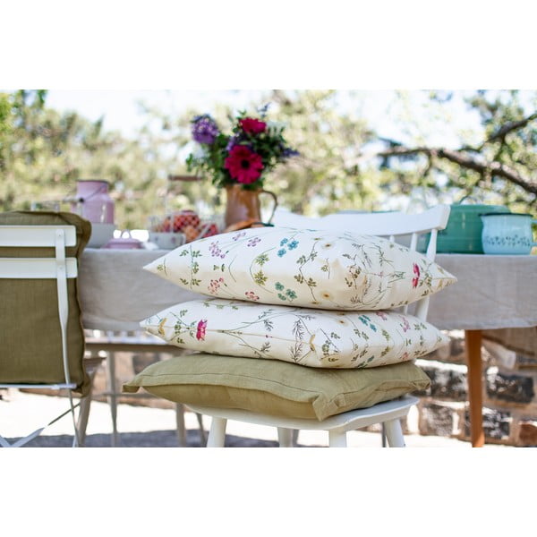 Meadows Vibes puuvillane padi, 45 x 45 cm Meadow Vibes - Butter Kings-image-3