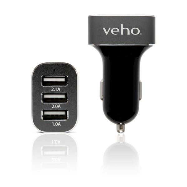 USB nabíječka do auta Veho