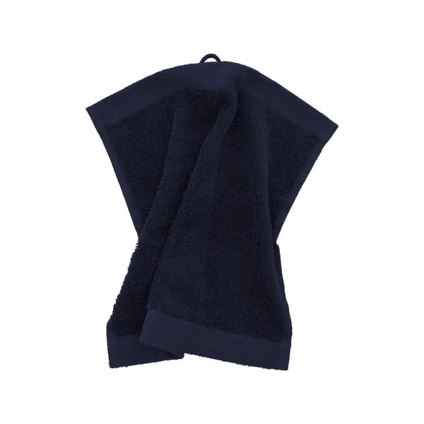 Tumesinine puuvillane froteerätik 30x30 cm Comfort - Södahl-image-3