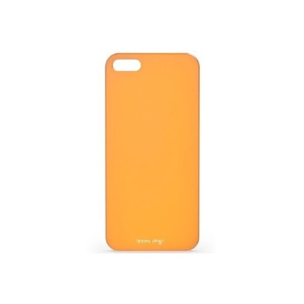 Kryt Happy Plugs na iPhone 5/5S, oranžový