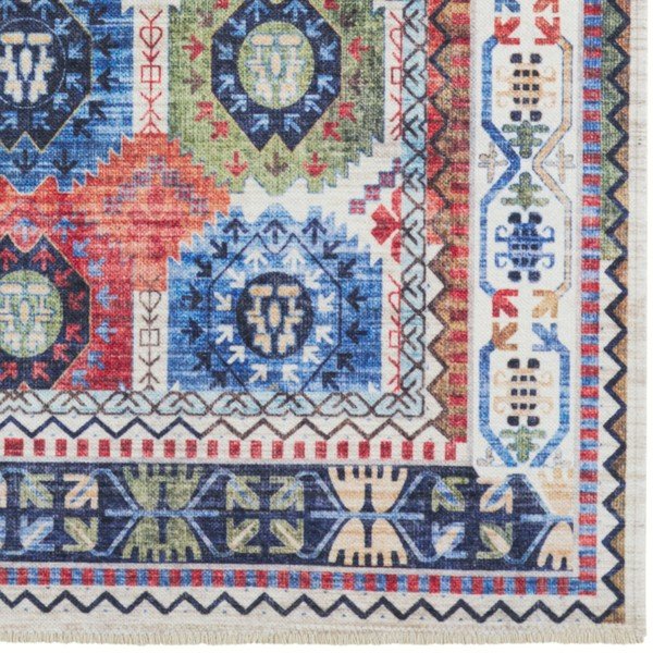 Värviline kõrge puuvillasisaldusega vaip 160 x 230 cm Kilim Masin - Nouristan-image-3