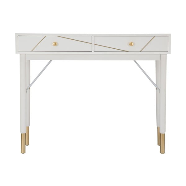 Bílý konzolový stolek Mauro Ferretti Luxy