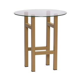 Ümmargune klaasist laud ø 40 cm Elevate - Hübsch