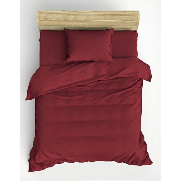 Burgundiapunane üheinimesevoodipesu 200x140 cm Elegant - Mijolnir-image-2