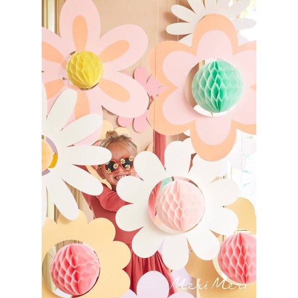 Garland Groovy Flower - Meri Meri-image-1