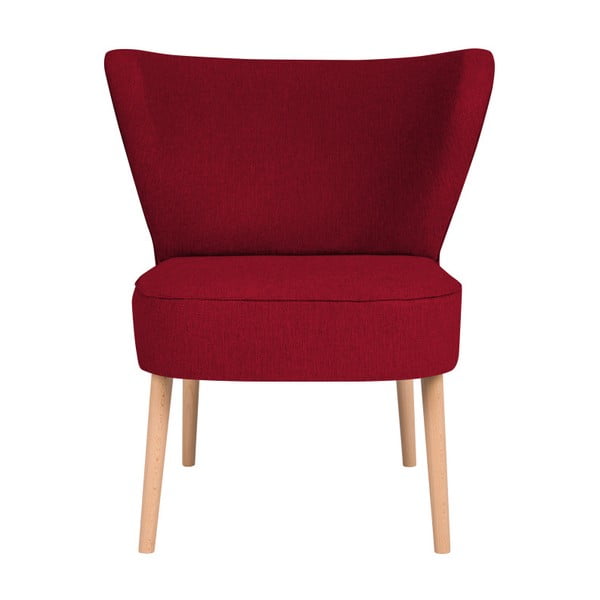 Červené křeslo Cosmopolitan design Matteo-image-4