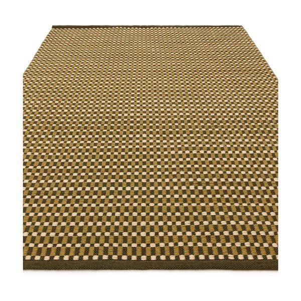 Khaki värvi käsitsi kootud villasegu vaip 200x290 cm Ember - MADE-image-4