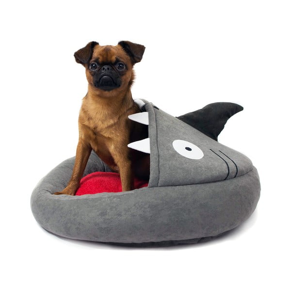 Pelíšek BITE my PET Cave M - Shark-image-1