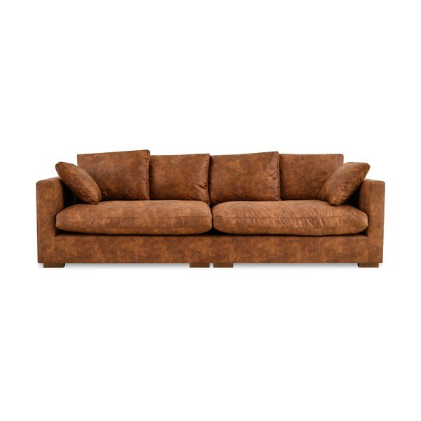 Konjakipruun diivan 266 cm Comfy - Scandic