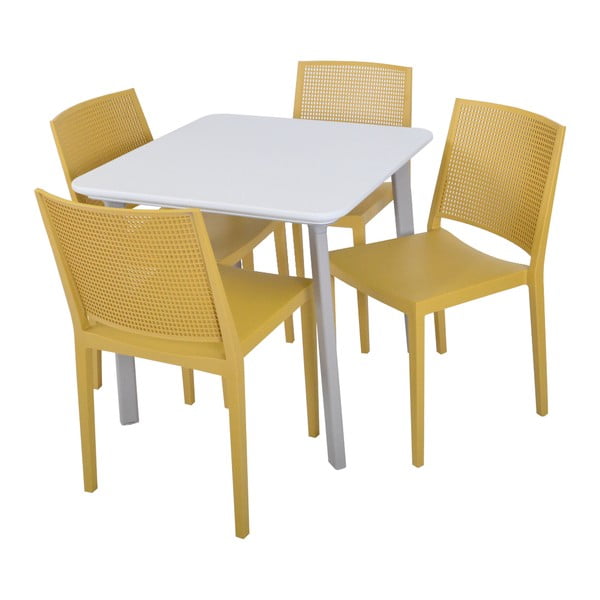 Kollane plastikust aiatool Grid - Rojaplast-image-4