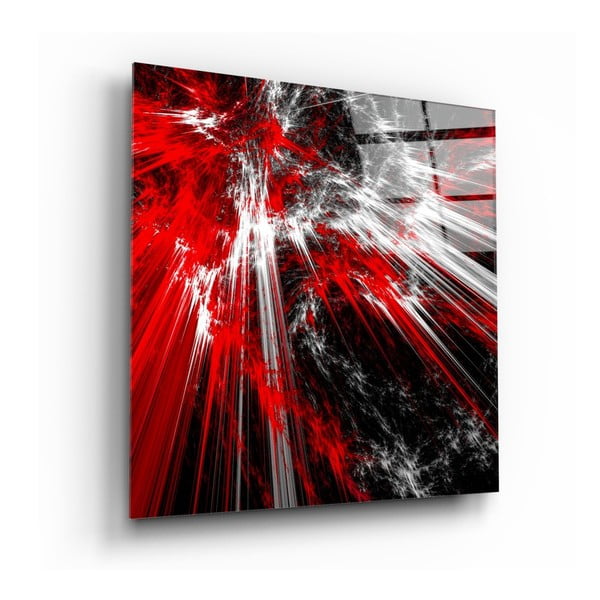 Klaasimaal, 40 x 40 cm Red Blast - Insigne