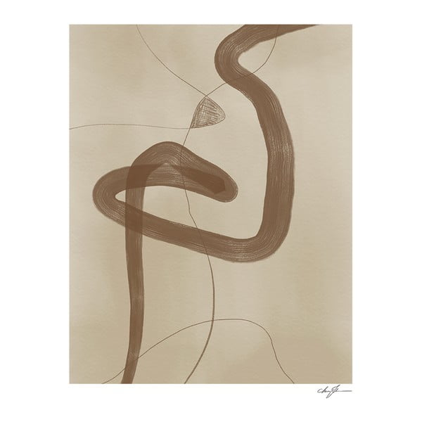 Plakat 70×100 cm Two ways – The Poster Club