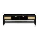 Must telerilaud männipuidust ja rotangist ustega Jolene - Støraa