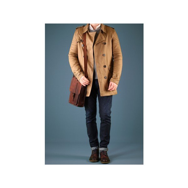 Unisex kožená taška Bourne Vintage Treacle-image-3