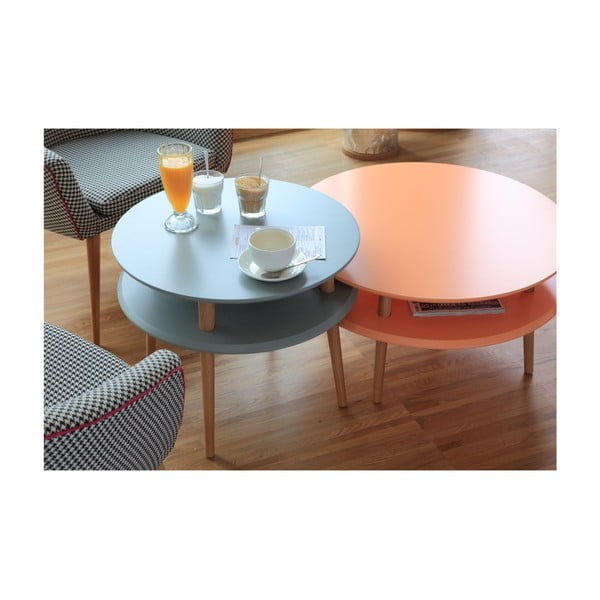 Kollane kohvilaud UFO, ⌀ 70 cm Ufo - Ragaba-image-4