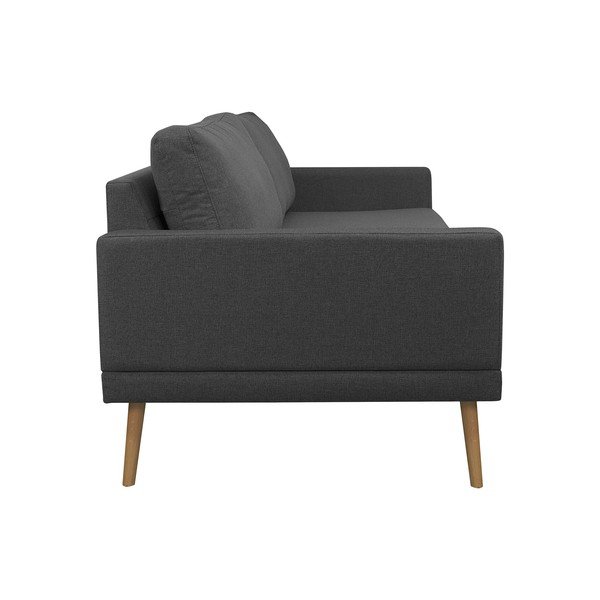 Tmavě šedá trojmístná pohovka Windsor & Co Sofas Vega-image-2