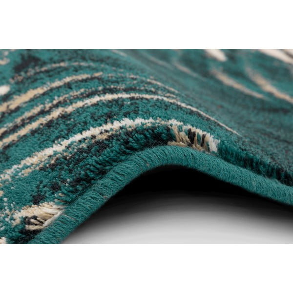 Petrooleumi värvi villane vaip 133x180 cm Areca - Agnella-image-2