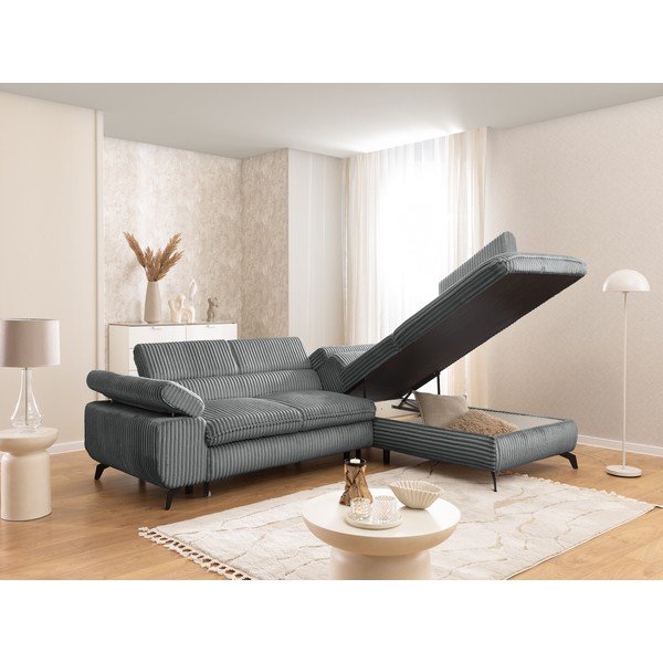 Hall velvetist nurgadiivan (parempoolne/L-kujuline) Marbeya - Ropez-image-4