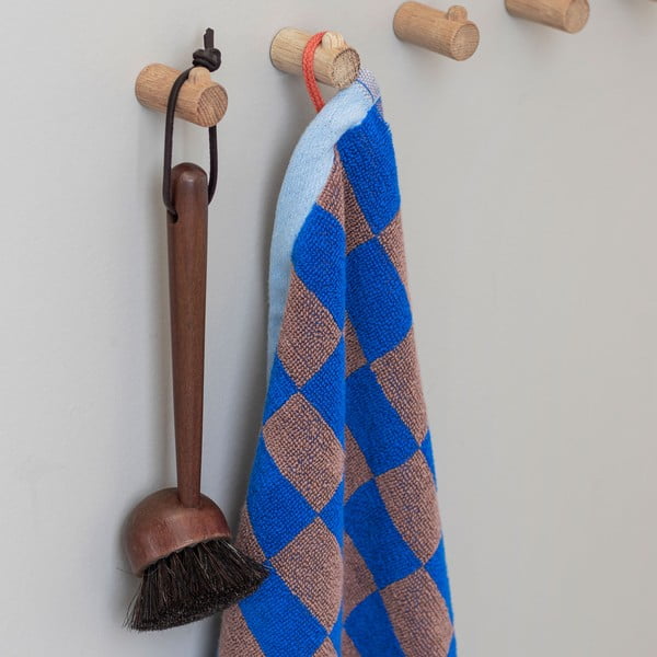 Sinised-pruunid orgaanilisest puuvillast rätikud 2tk komplektis 40x55cm Retro - Mette Ditmer Denmark-image-3