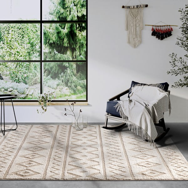 Beež vaip 200x280 cm Carpet Itinerance Beige - Elle Decoration-image-1
