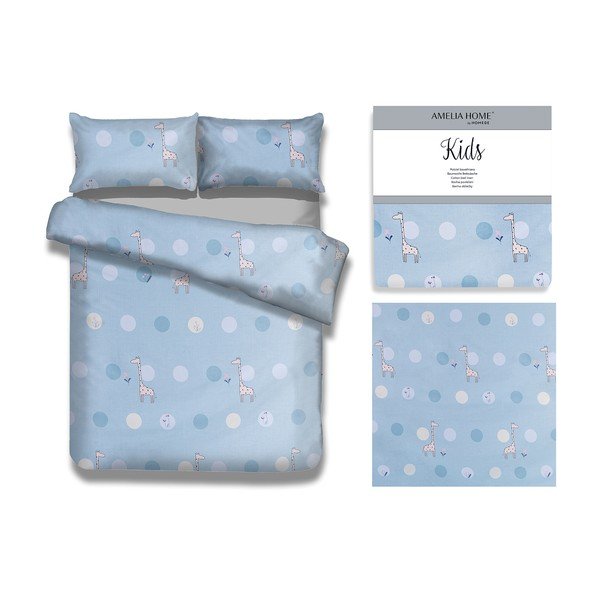 Puuvillane voodipesu lastele Dreamland, 135 x 200 cm Happy Giraffe - AmeliaHome-image-2