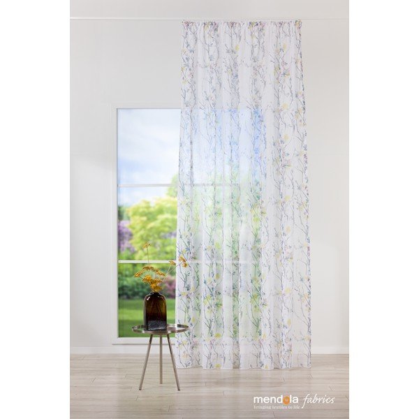 Hall-valge kardin 300x260 cm Olivia - Mendola Fabrics-image-2
