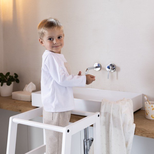 Valge pöögipuidust õppepink Forrest - Vipack-image-4