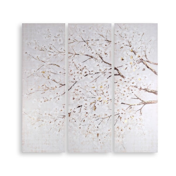 3-osaline seinamaaling Blossom Tree - Art for the home
