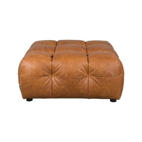 Konjakipruun nahast jalatugi Hackman - Dutchbone