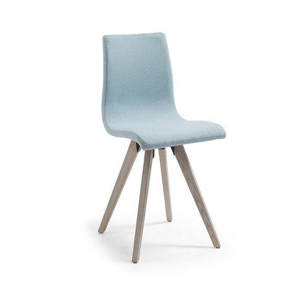 Světle modrá jídelní židle La Forma Una