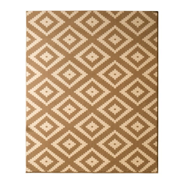 Béžový koberec Hanse Home Hamla Diamond, 80 x 300 cm