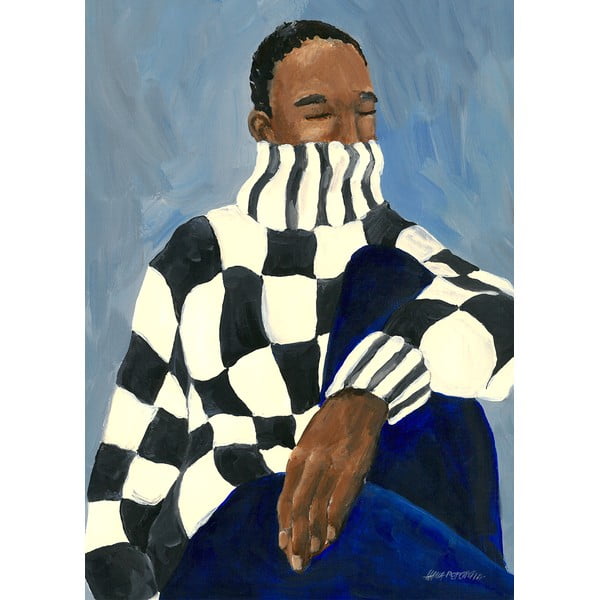 Plakat 50×70 cm Check – The Poster Club