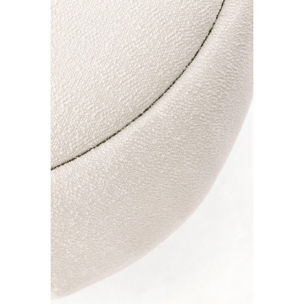 Bouclé-kangast kreemipuhv Irisha - Bizzotto-image-4