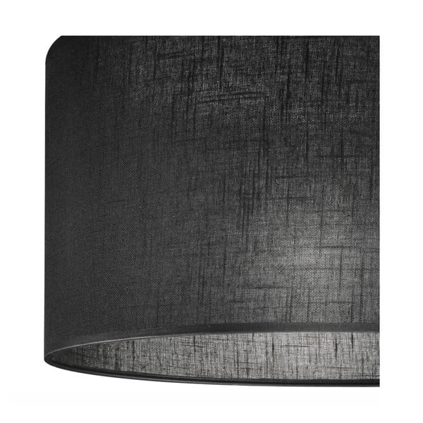 Must rippvalgusti tekstiilist varjuga ø 35 cm Vivian - LAMKUR-image-4