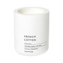 Lõhnastatud sojaküünal, põlemisaeg 55h Fraga: French Cotton - Blomus