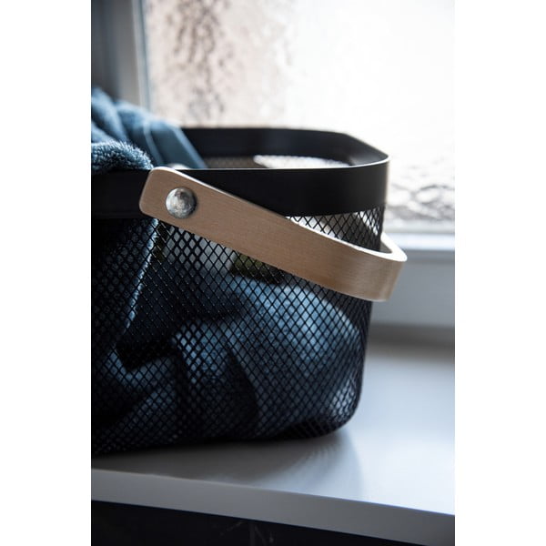 Must bambusest käepidemega vannitoa korraldaja Bambusa - Wenko-image-3