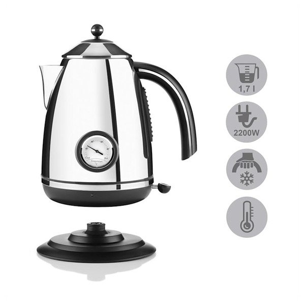 Hõbedane veekeetja Aquavita Chalet - Klarstein-image-4