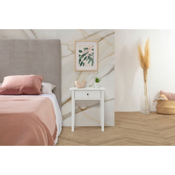 Valge männipuidust öökapp Bart - Marckeric-image-1