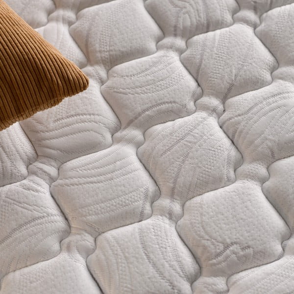 Keskmise/extrakindla vahtpolsterdusega kahepoolne madrats 180x200 cm King Relax Supreme - Moonia-image-1