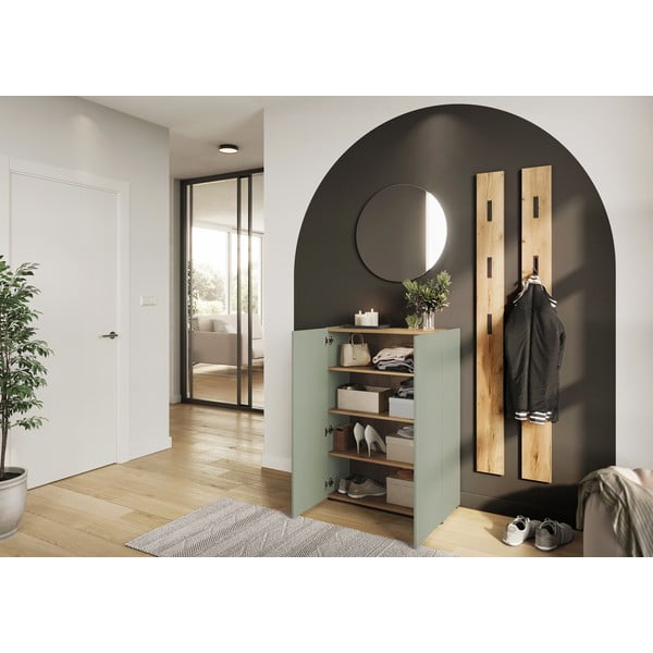 Heleroheline tammespoonist koridorikomplekt 104x200x33 cm Alviano - Germania-image-2