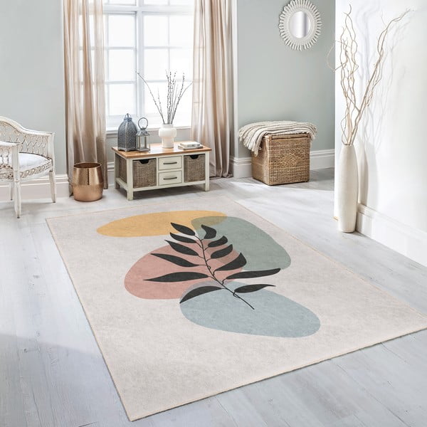 Kreem pestav vaip 160x230 cm Illustrated Autumn - Mila Home-image-4