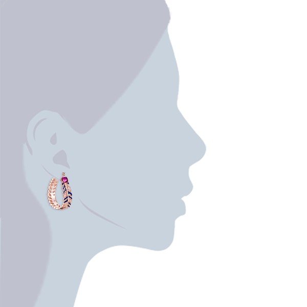 Náušnice s krystaly Swarovski Lilly & Chloe Jolene-image-2