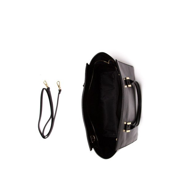 Kožená kabelka Mangotti 382 Nero-image-3