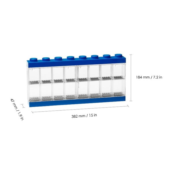 Sinine kogumiskarp 16 minifiguuri jaoks - LEGO®-image-1