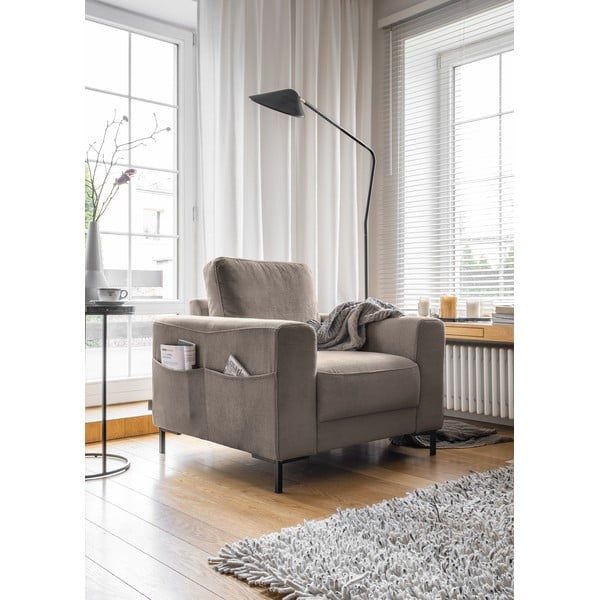 Pruun velvetist tugitool Lofty Lilly - Miuform-image-2