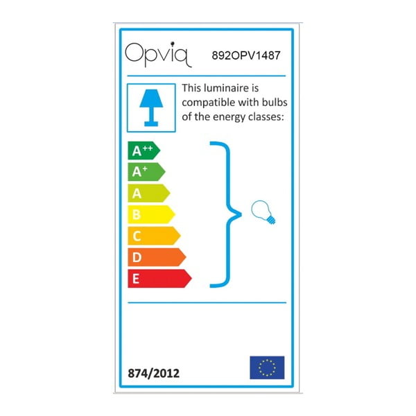 Mustast metallist rippvalgusti Opviq lights Aristea - Opviq lights-image-4