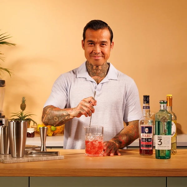 Roostevabast terasest kokteilide valmistamise komplekt Bar in Box - VacuVin-image-4