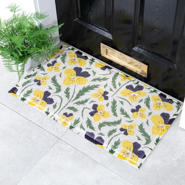 Matt 40x70 cm Pansy - Artsy Doormats-image-1