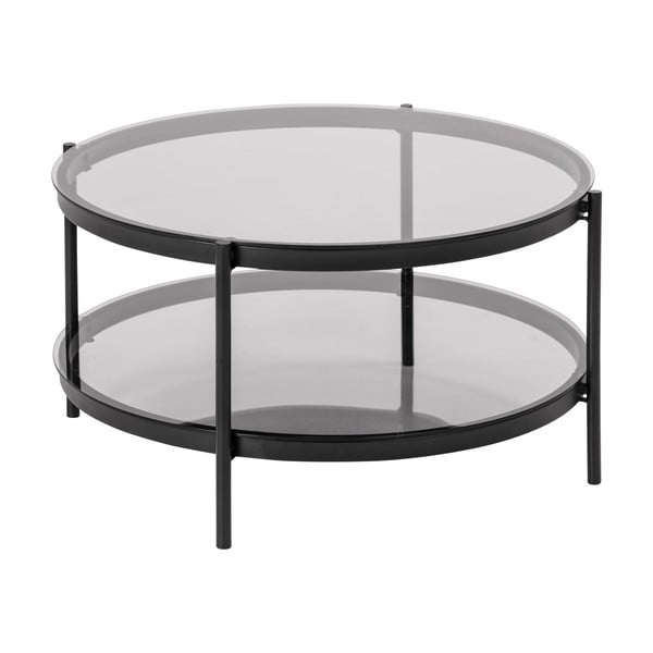 Ümmargune klaasist kohvilaud ø 79 cm Bayonne - Actona-image-4