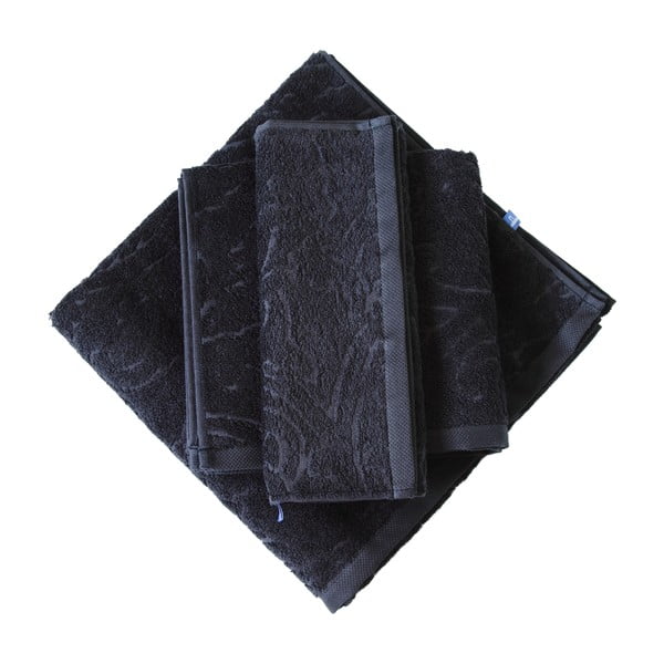 Ručník Seaside 140x70, černý-image-1